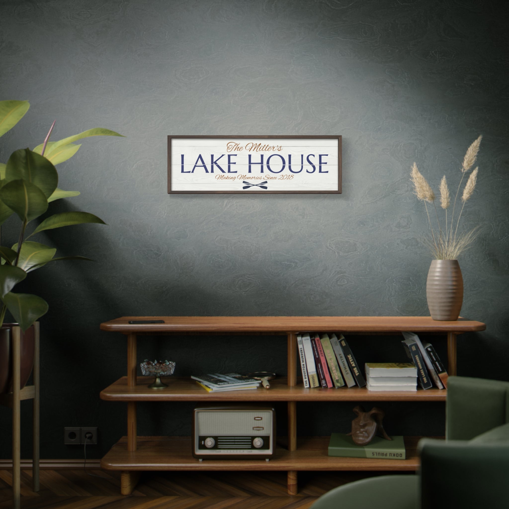 The Framed Lake House