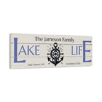 Anchored Lake Life Sign