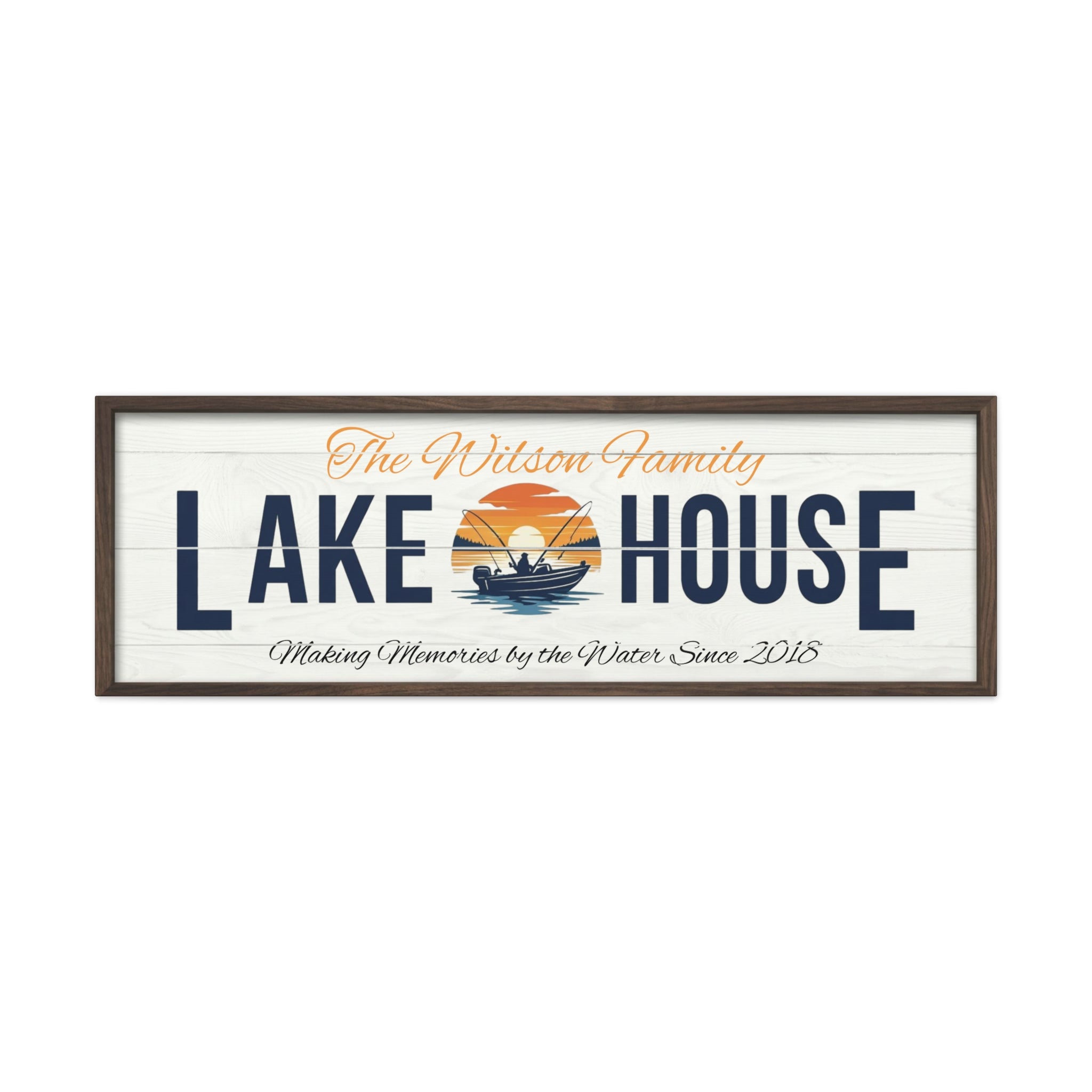 Sunset Fishing Lake House