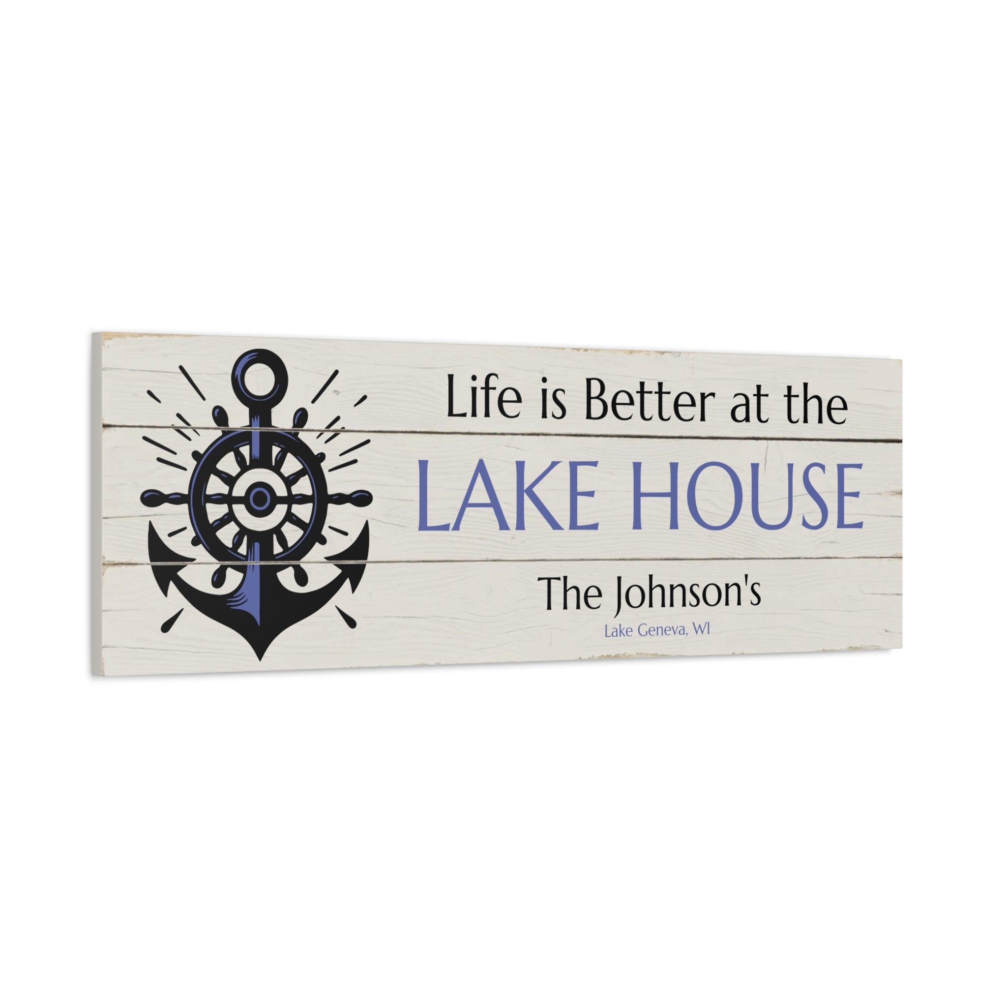 Better at the Lake House, Anchor