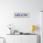 Lake Life, Canoe & Pines
