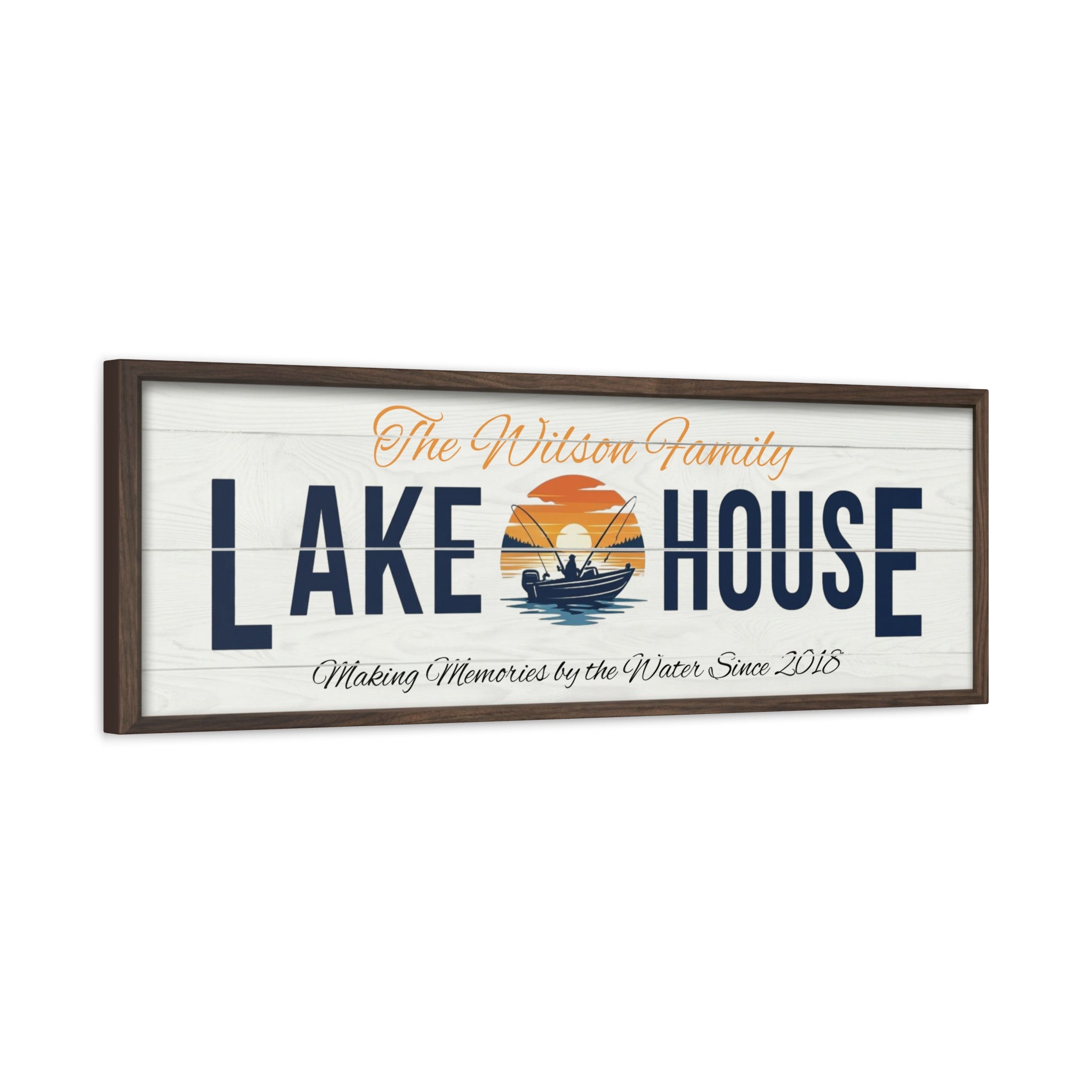 Sunset Fishing Lake House
