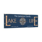 True North Lake Sign
