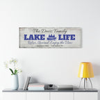 Lake Life, Canoe & Pines