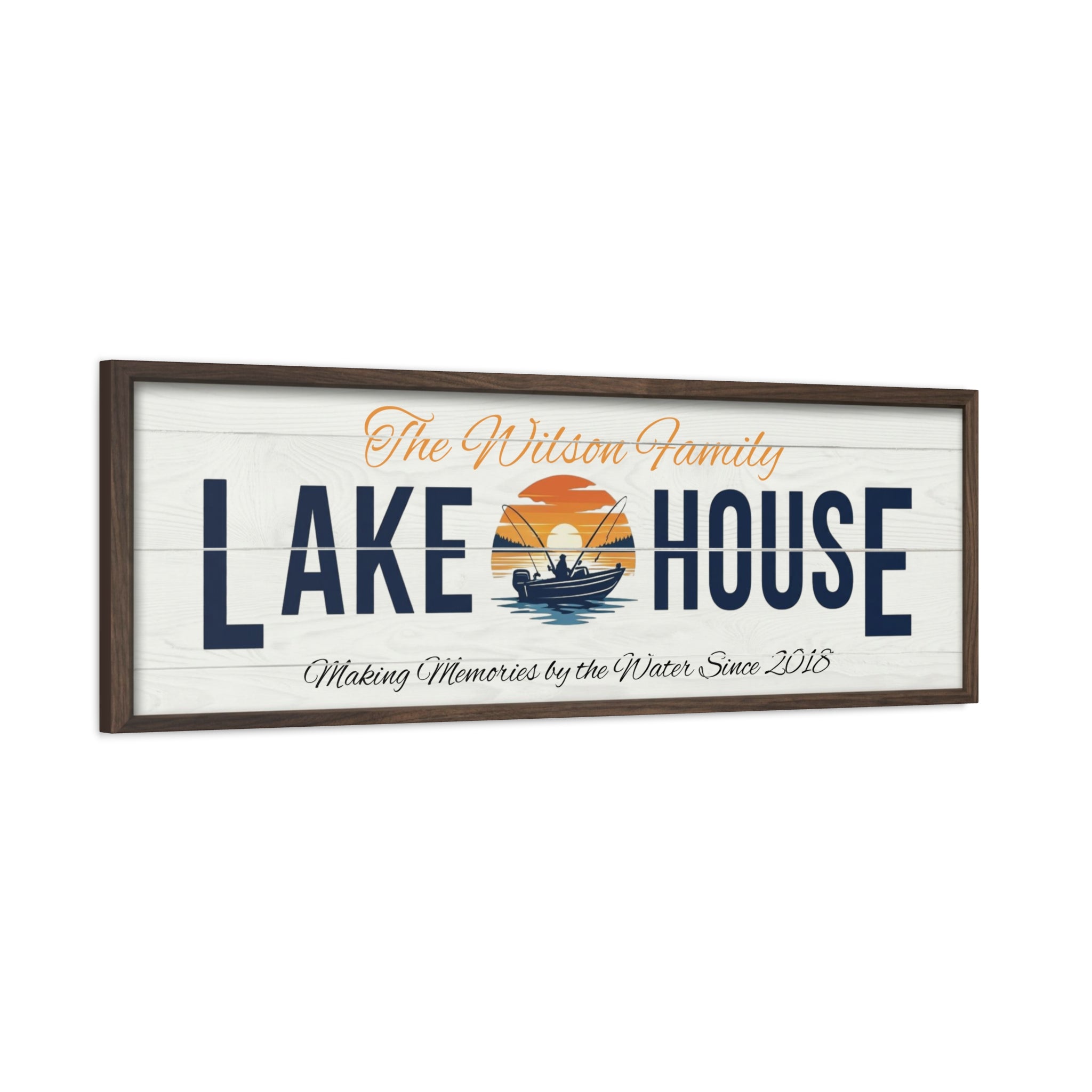 Sunset Fishing Lake House