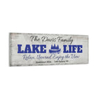 Lake Life, Canoe & Pines