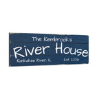 The River House Sign