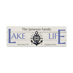 Anchored Lake Life Sign