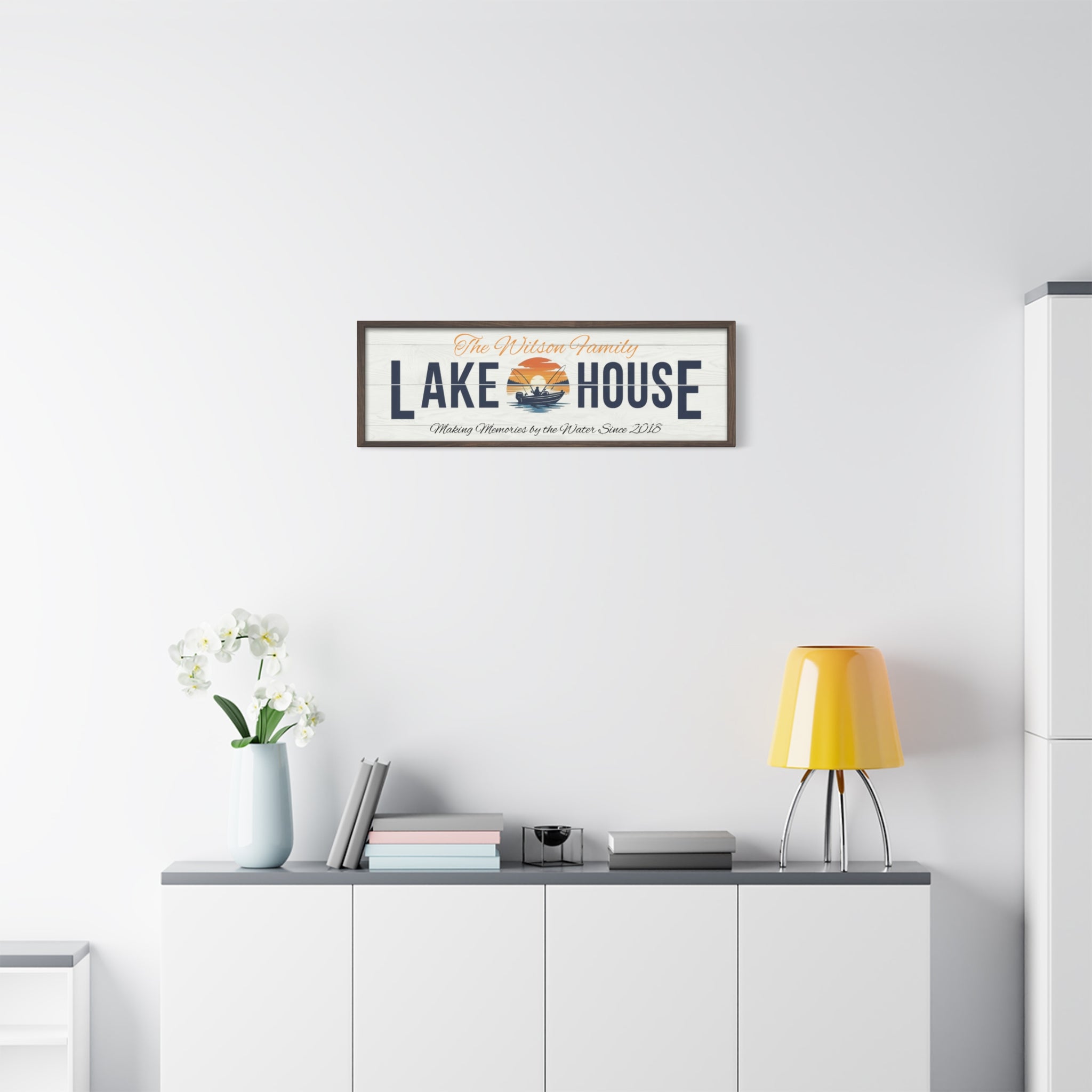 Sunset Fishing Lake House