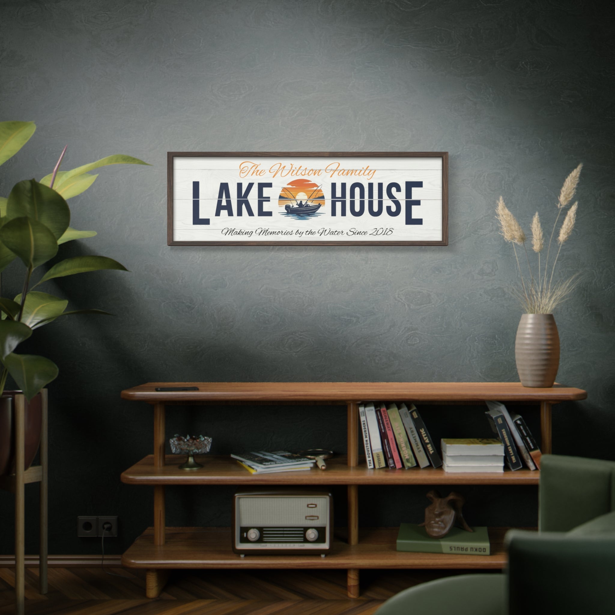 Sunset Fishing Lake House