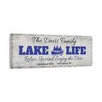 Lake Life, Canoe & Pines