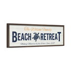 Framed Beach Retreat, Sea Turtle