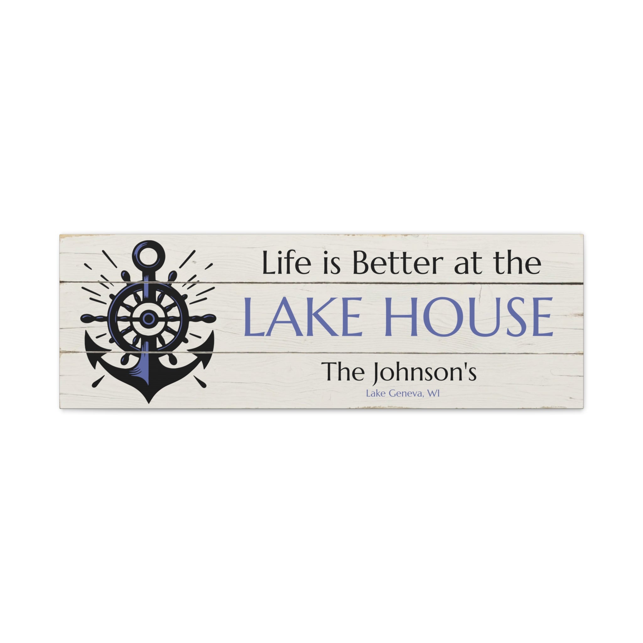 Better at the Lake House, Anchor