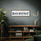 Framed Beach Retreat, Sea Turtle