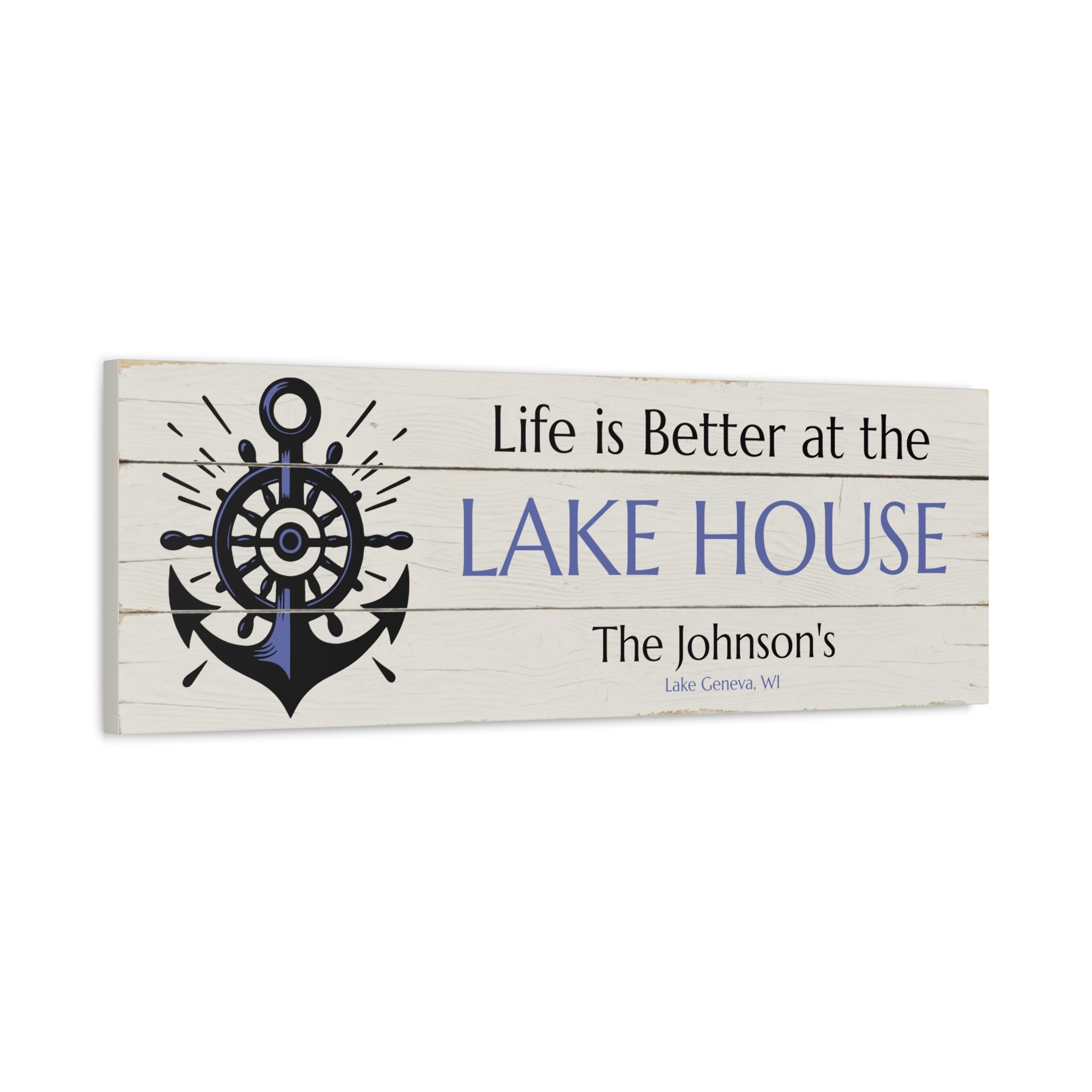 Better at the Lake House, Anchor