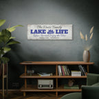 Lake Life, Canoe & Pines