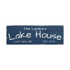 The Lake House Sign