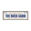 The River Cabin Sign