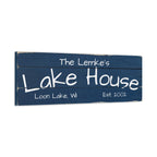 The Lake House Sign