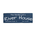 The River House Sign