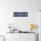 Mountain Lake Life Sign