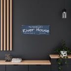 The River House Sign