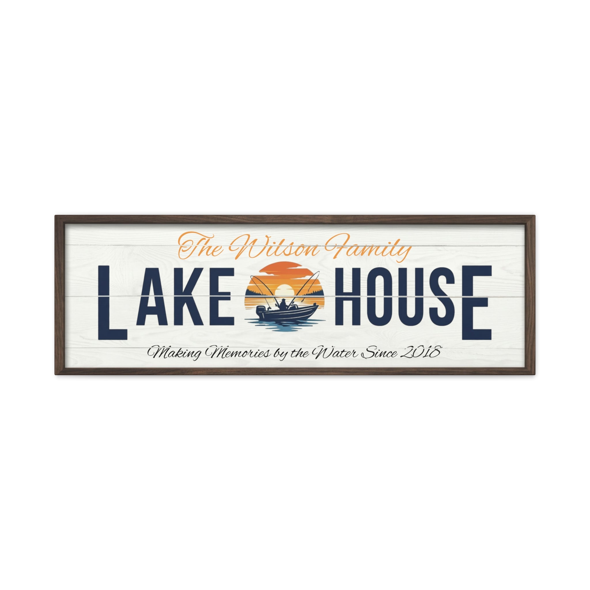 Sunset Fishing Lake House