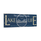 Mountain Lake Life Sign