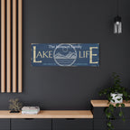 Mountain Lake Life Sign
