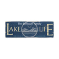 Mountain Lake Life Sign