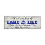 Lake Life, Canoe & Pines