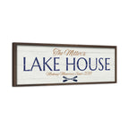 The Framed Lake House