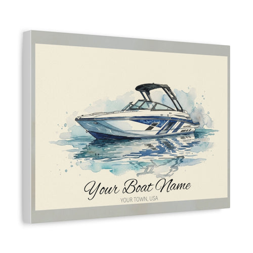 The Vessel Portrait - Watercolor Canvas