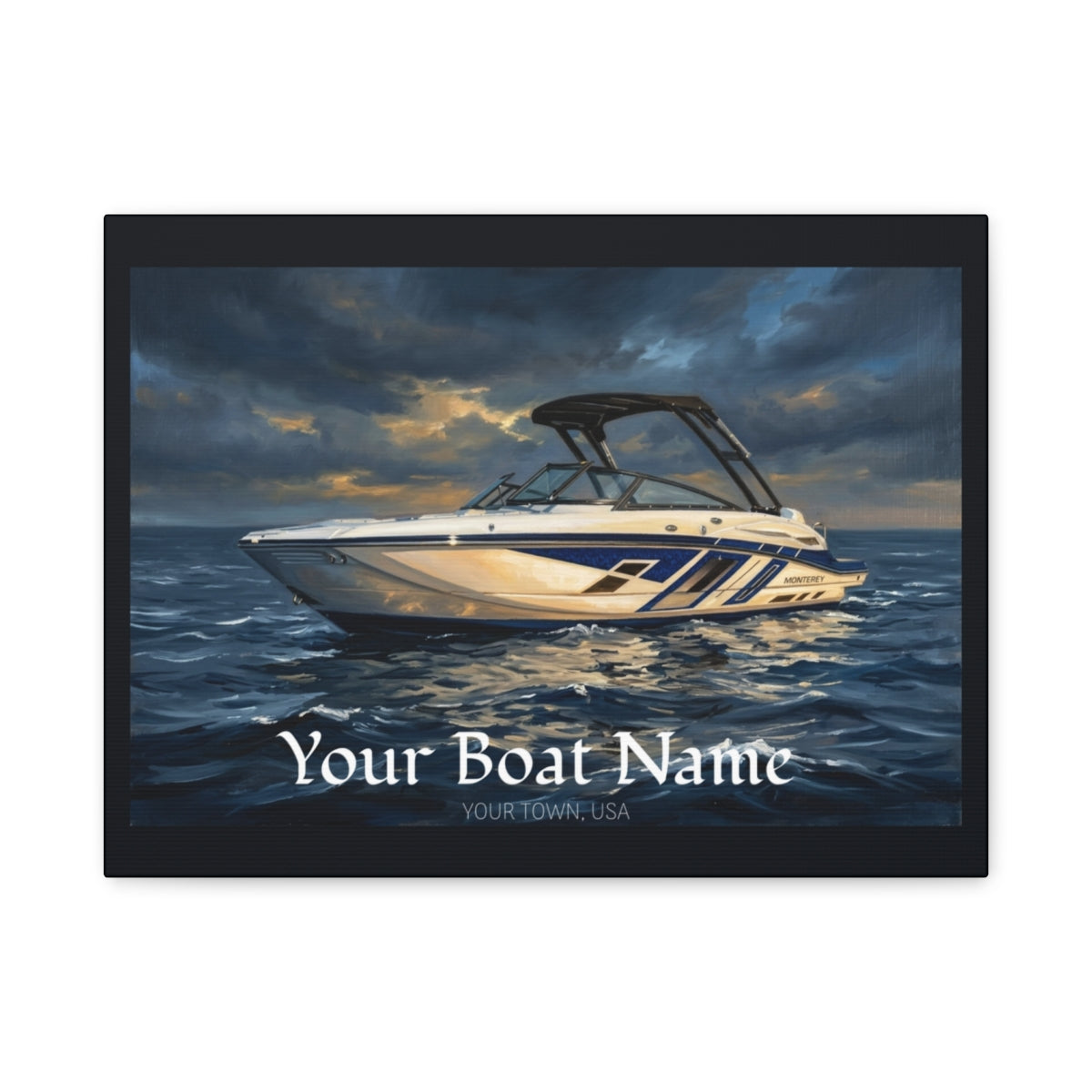 The Vessel Portrait - Oil Painting Canvas