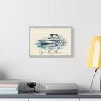The Vessel Portrait - Watercolor Canvas