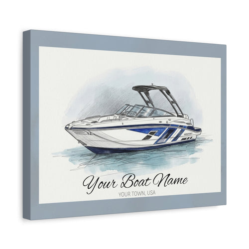 The Vessel Portrait - Pencil Sketch Canvas