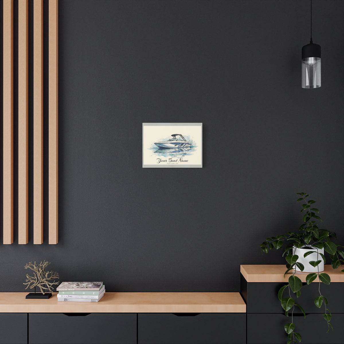 The Vessel Portrait - Watercolor Canvas