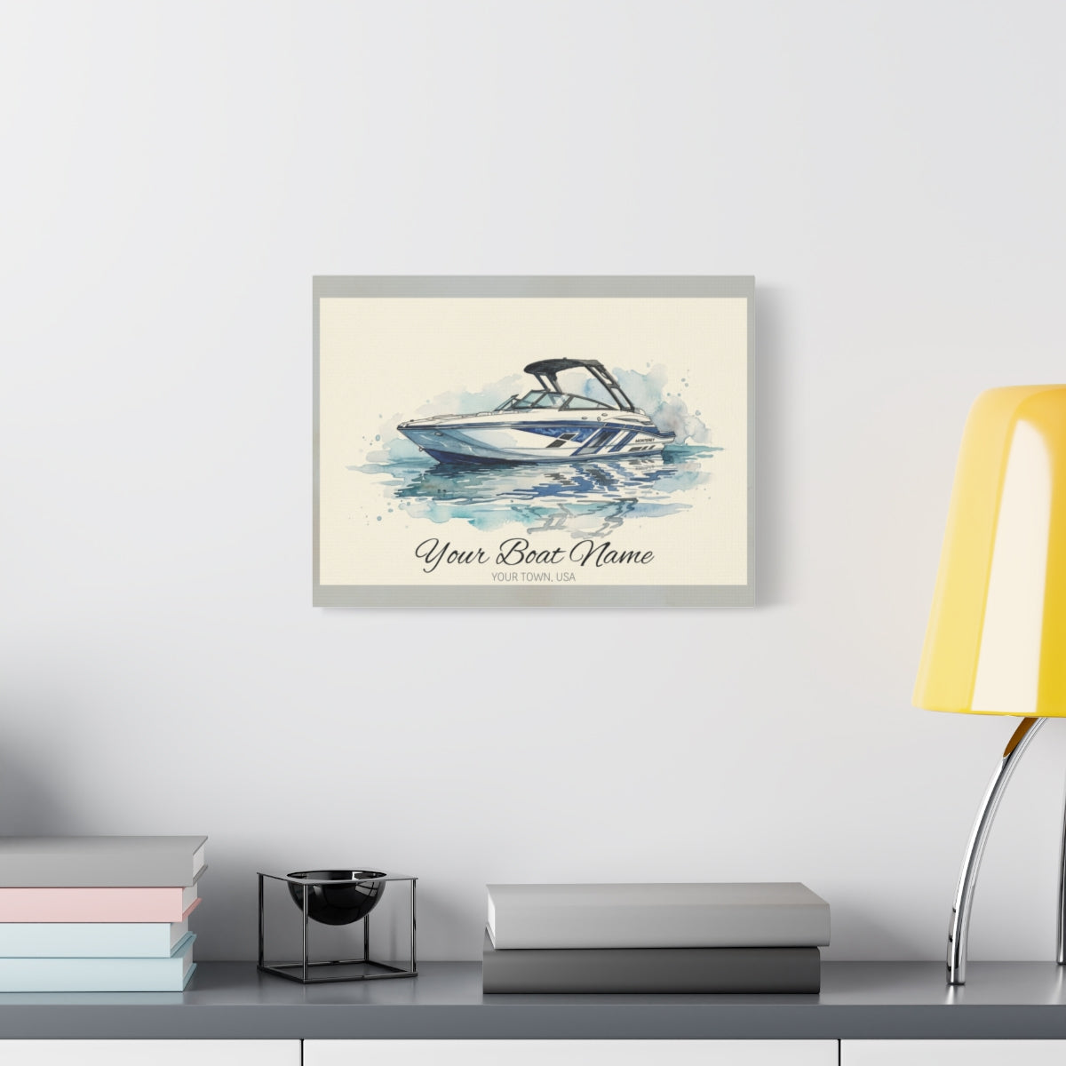 The Vessel Portrait - Watercolor Canvas